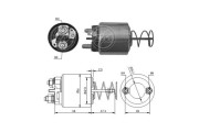 ZM1597 Elektromagnetický spínač, startér ERA