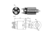 ZM1698 Elektromagnetický spínač, startér ERA