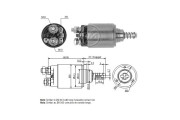 ZM1731 Elektromagnetický spínač, startér ERA