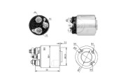 ZM2498 Elektromagnetický spínač, startér ERA