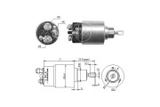 ZM2973 Elektromagnetický spínač, startér ERA