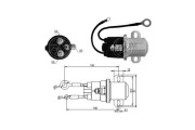 ZM3408 Elektromagnetický spínač, startér ERA