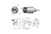 ZM376 Elektromagnetický spínač, startér ERA