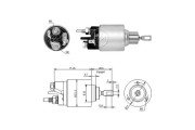 ZM379 Elektromagnetický spínač, startér ERA