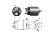 ZM411 Elektromagnetický spínač, startér ERA