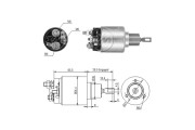 ZM4775 Elektromagnetický spínač, startér ERA