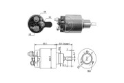 ZM477 Elektromagnetický spínač, startér ERA