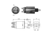 ZM480 Elektromagnetický spínač, startér ERA