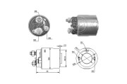 ZM498 Elektromagnetický spínač, startér ERA