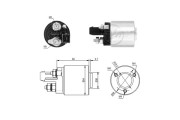 ZM5492 Elektromagnetický spínač, startér ERA