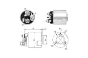 ZM5495 Elektromagnetický spínač, startér ERA