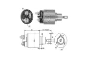 ZM575 Elektromagnetický spínač, startér ERA