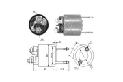 ZM594 Elektromagnetický spínač, startér ERA