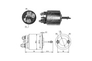 ZM597 Elektromagnetický spínač, startér ERA