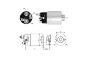 ZM5993 Elektromagnetický spínač, startér ERA