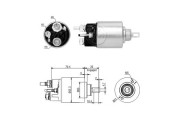 ZM6271 Elektromagnetický spínač, startér ERA