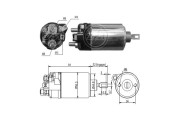 ZM628 Elektromagnetický spínač, startér ERA