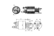 ZM6595 Elektromagnetický spínač, startér ERA