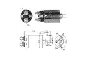 ZM691 Elektromagnetický spínač, startér ERA