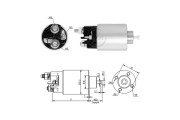 ZM6993 Elektromagnetický spínač, startér ERA