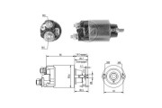 ZM705 Elektromagnetický spínač, startér ERA