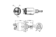 ZM736 Elektromagnetický spínač, startér ERA