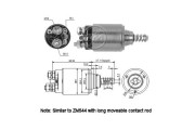 ZM744 Elektromagnetický spínač, startér ERA