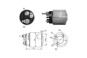 ZM7495 Elektromagnetický spínač, startér ERA