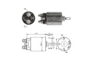 ZM784 Elektromagnetický spínač, startér ERA