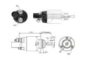 ZM8381 Elektromagnetický spínač, startér ERA