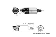 ZM842 Elektromagnetický spínač, startér ERA