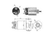 ZM860 Elektromagnetický spínač, startér ERA