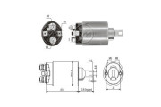 ZM894 Elektromagnetický spínač, startér ERA