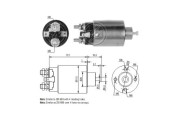 ZM4699C Elektromagnetický spínač, startér ERA