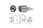 ZM873C Elektromagnetický spínač, startér ERA