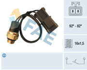 37540 Teplotní spínač, větrák chladiče FAE