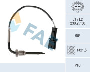 68037 Cidlo, teplota vyfukovych plynu FAE