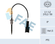 68069 Cidlo, teplota vyfukovych plynu FAE