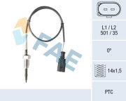 68095 Cidlo, teplota vyfukovych plynu FAE