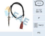68106 FAE snímač teploty výfukových plynov 68106 FAE