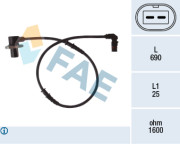 78074 Snímač, počet otáček kol FAE