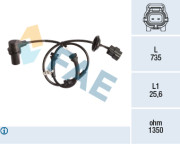 78148 Snímač, počet otáček kol FAE