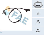 78275 FAE snímač počtu otáčok kolesa 78275 FAE