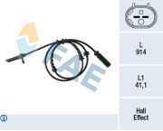 78334 Snímač, počet otáček kol FAE