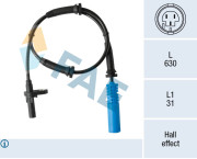 78455 FAE snímač počtu otáčok kolesa 78455 FAE