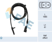 78544 Snímač, počet otáček kol FAE