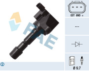 80290 FAE zapaľovacia cievka 80290 FAE