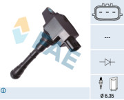 80450 Zapalovací cívka FAE