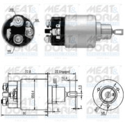 46010 Elektromagnetický spínač, startér MEAT & DORIA