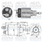 46060 Elektromagnetický spínač, startér MEAT & DORIA